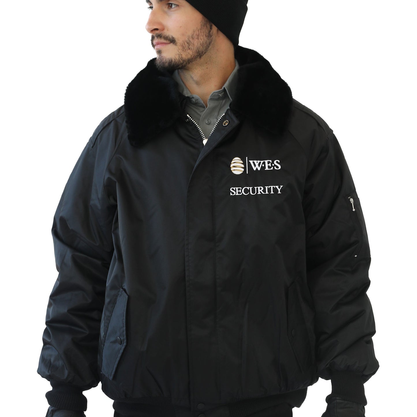 WES: Black Security Jacket