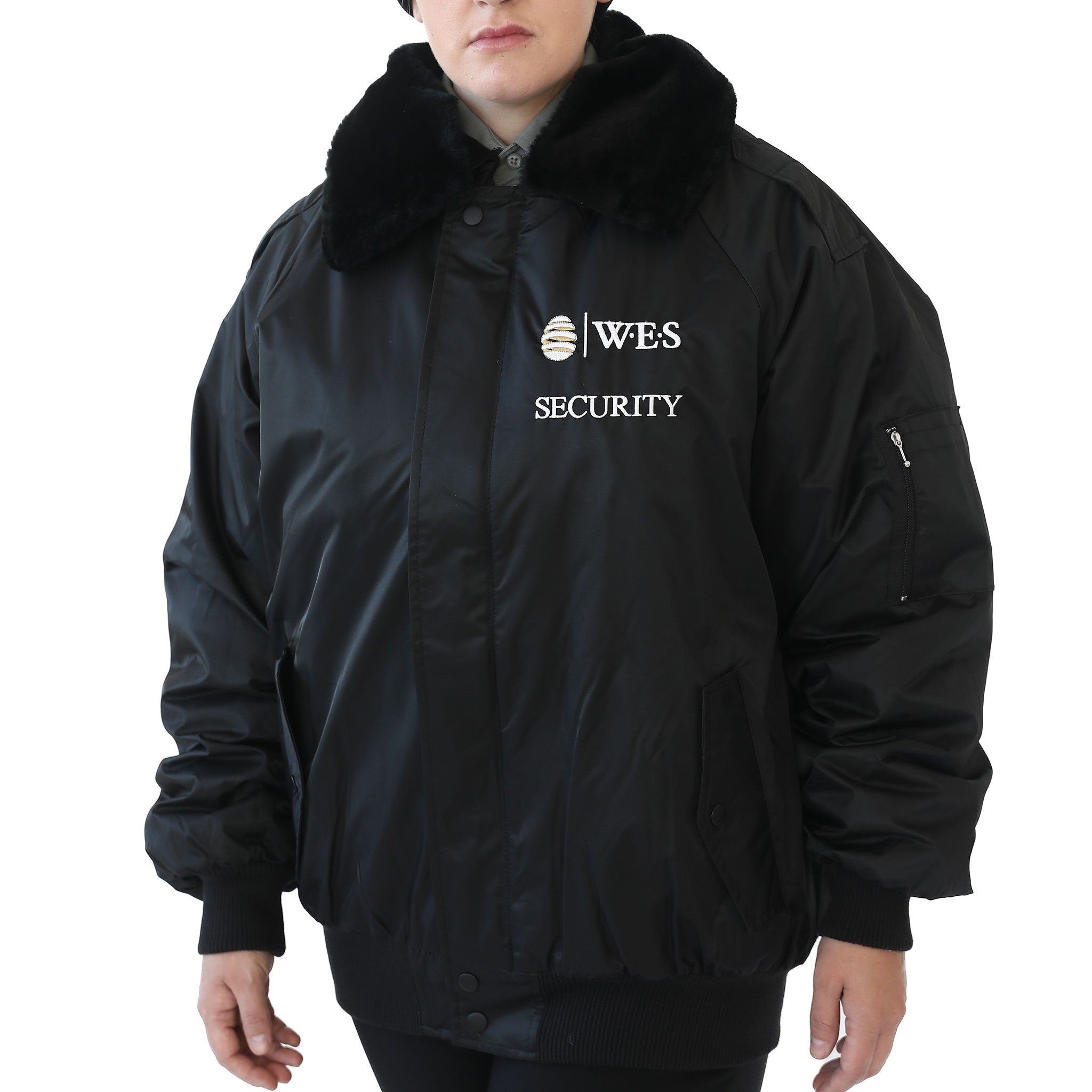 WES: Black Security Jacket – myUniform
