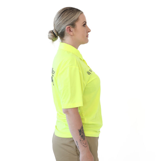 WES: CST Yellow Polo Shirt